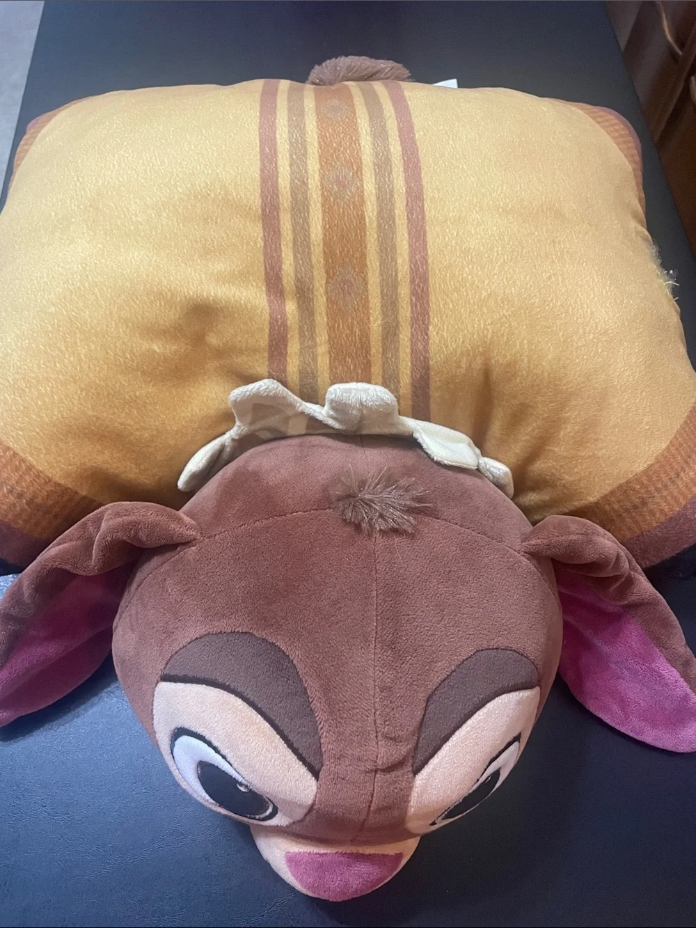 Disney Wish Donkey Pillow Pet super cute & comfy good condition, gently loved